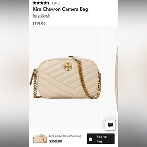 Tory Burch Kira Chevron Camera Bag